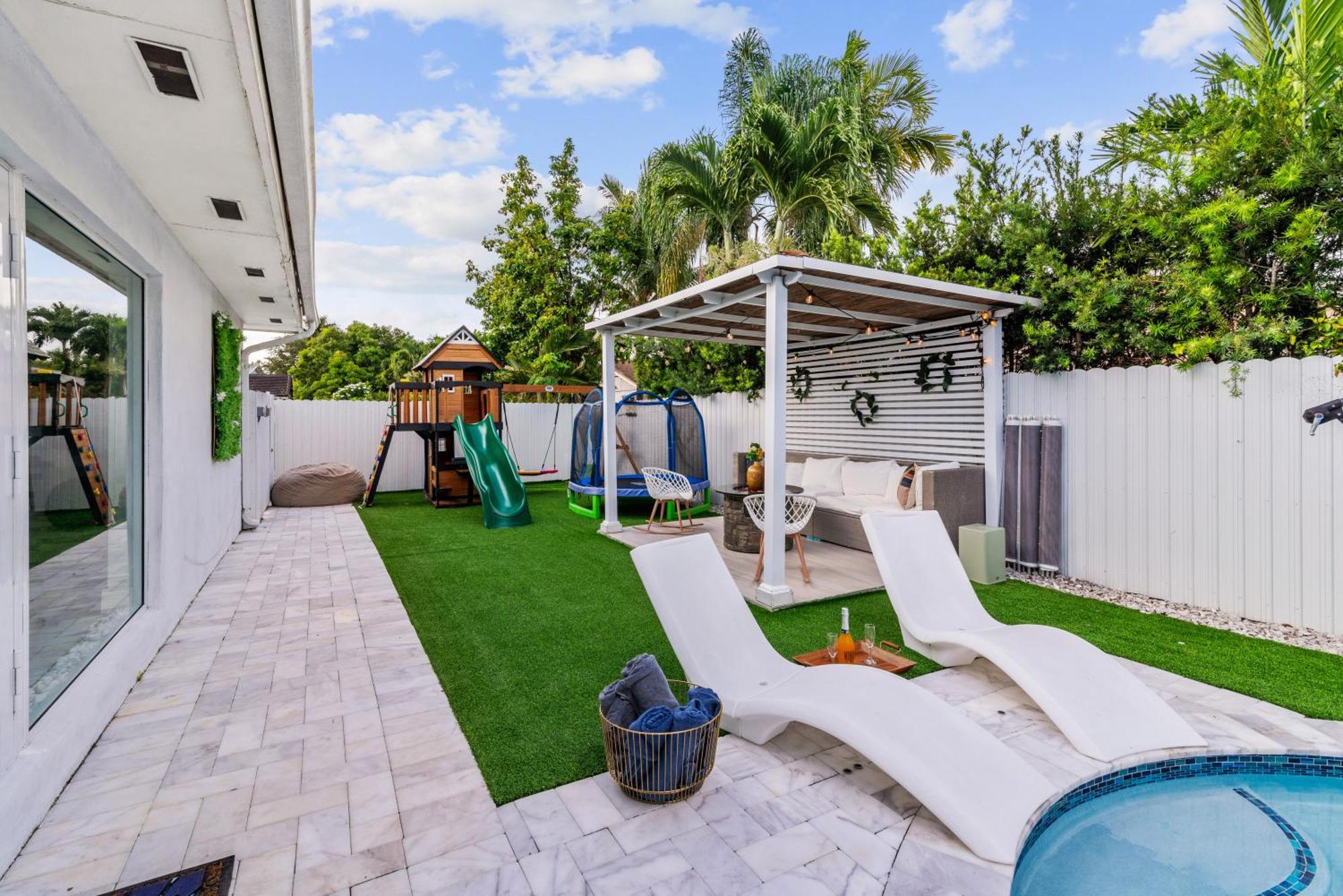 Miami Luxury House W Heated Pool & Jacuzzi Villa Exterior photo